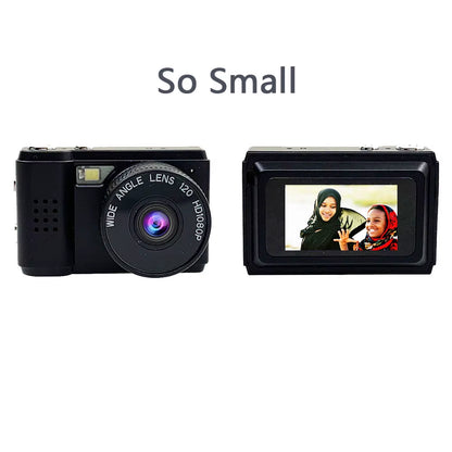 New Retro Mini Camera with Screen Indoor Home Outdoor 1080P Sports Portable Vintage Very Small Mini Camera Video Recorder